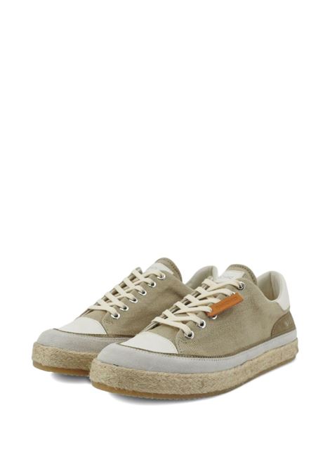 Sneakers stringata canvas sabbia PANCHIC | S29M001-0145D024