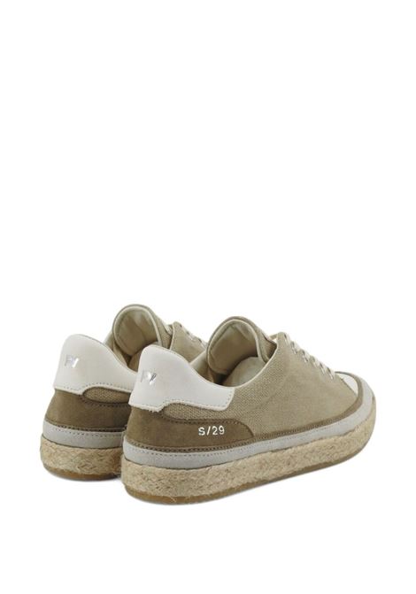 Sneakers stringata canvas sabbia PANCHIC | S29M001-0145D024