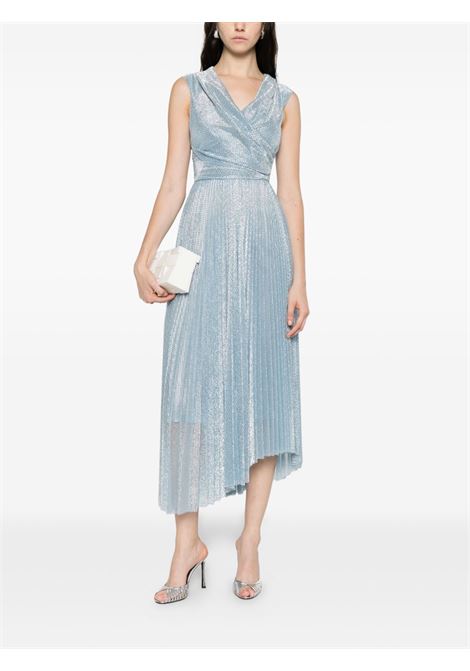 Asymmetrical light blue tulle dress TALBOT RUNHOF | OM0578-04-OO15422