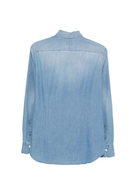 Camicia jeans blu chiaro ALESSANDRO GHERARDI | DOUBLE-10AT621