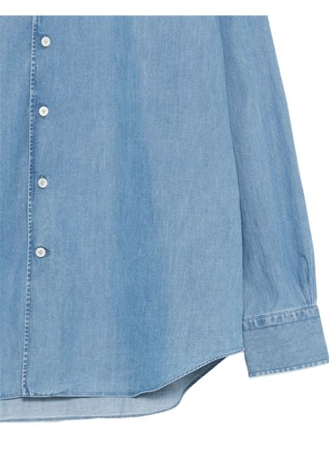 Camicia jeans blu chiaro ALESSANDRO GHERARDI | DOUBLE-10AT621