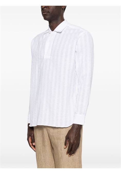 Camicia cotone bianca ALESSANDRO GHERARDI | POLO6-7636020