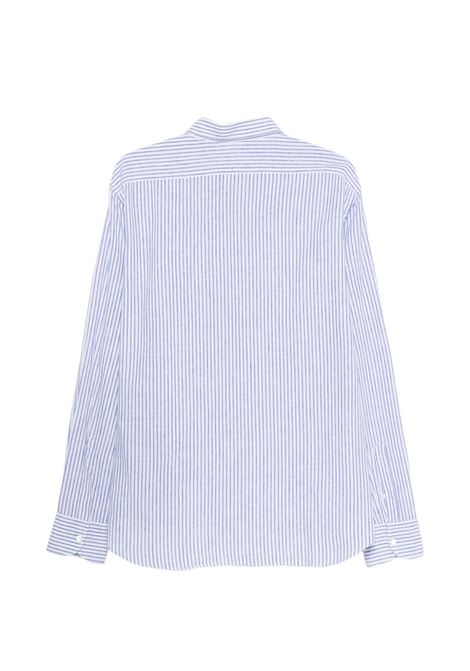 Camicia cotone a righe azzurre ALESSANDRO GHERARDI | REGENT SOFT-7640622