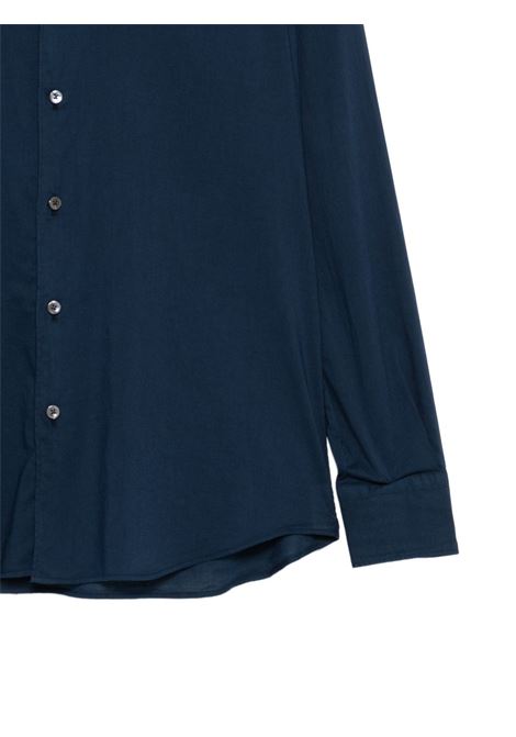 Camicia cotone blu ALESSANDRO GHERARDI | REGENT7-T6T2532