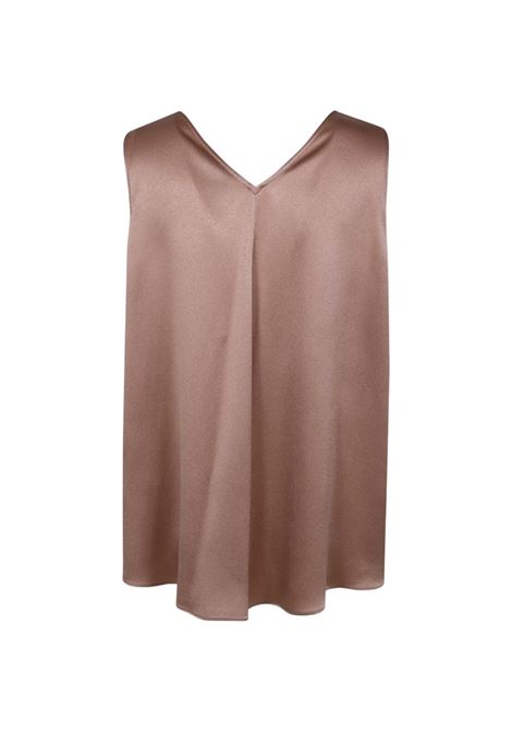 Camel-coloured acetate top ANTONELLI | J5808Q-794 BERGAMO105
