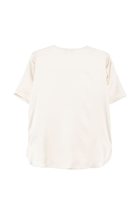 T-shirt seta avorio ANTONELLI | N2513Q-251 CRETA010