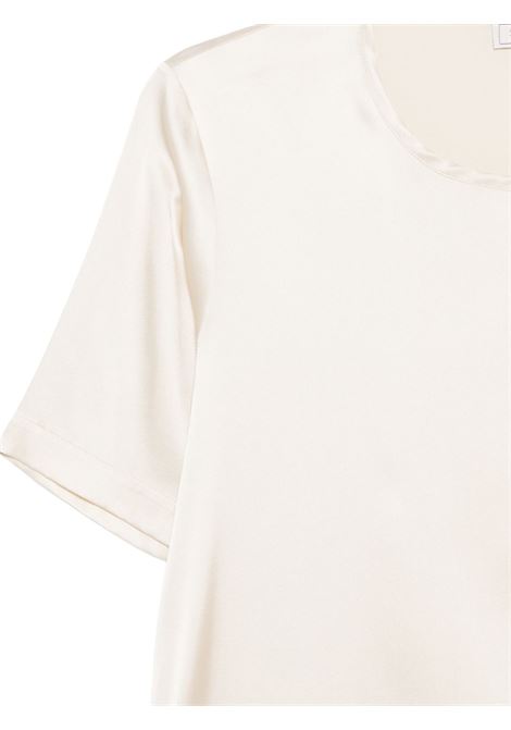 T-shirt seta avorio ANTONELLI | N2513Q-251 CRETA010