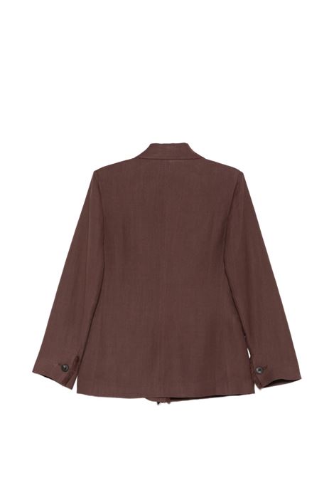 Giacca lino marrone ANTONELLI | Q3681-935 FINNEGAN240
