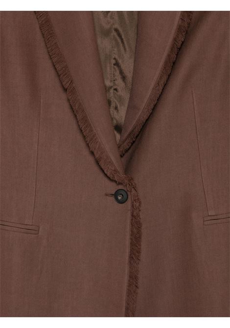 Giacca lino marrone ANTONELLI | Q3681-935 FINNEGAN240