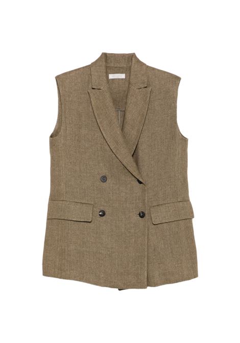 Giacca gilet verde kaki ANTONELLI | Q3759-551 FERNANDO343