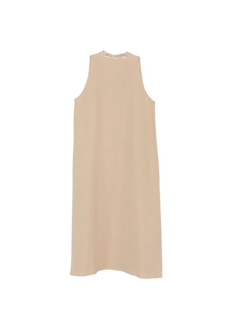 Abito lino beige ANTONELLI | Q6659-4098 MINNIE116