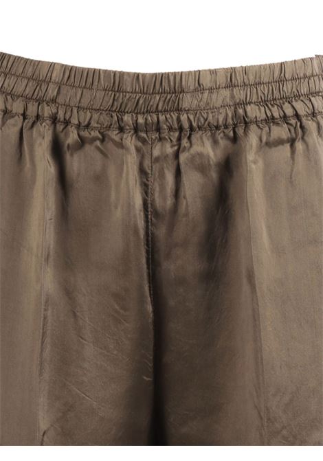 Pantalone in viscosa verde militare ASPESI | 0122-967777332