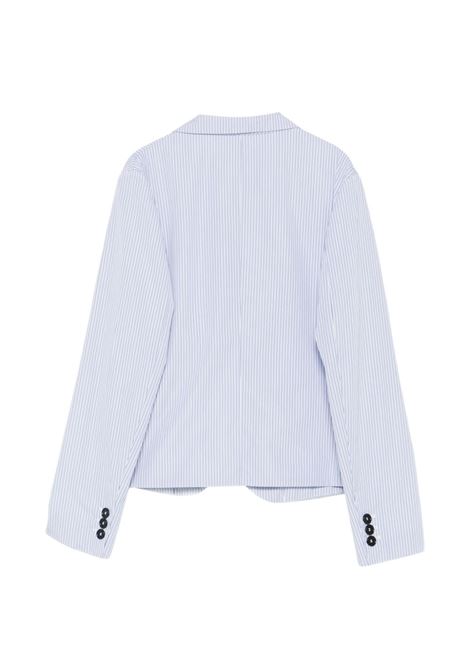 Giacca cotone a righe azzurre ASPESI | 0972-A30410069