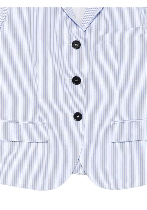 Giacca cotone a righe azzurre ASPESI | 0972-A30410069