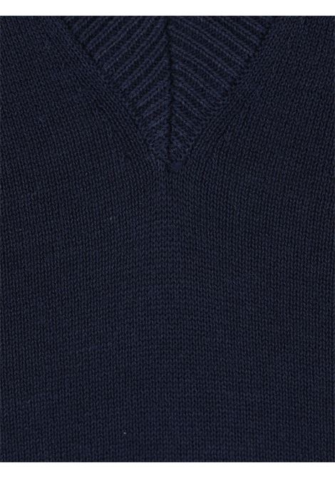 Blue cotton yarn polo shirt ASPESI | 3224-337101098