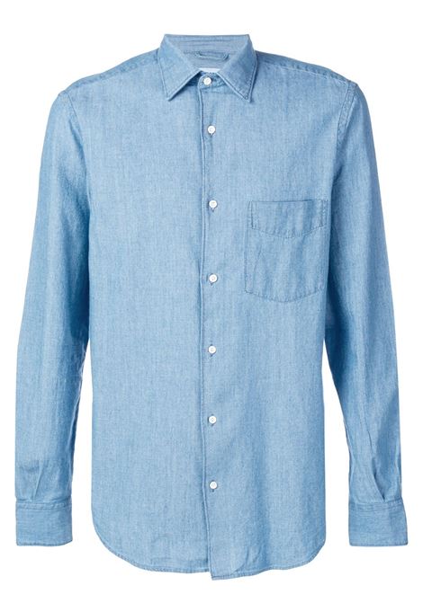 Camicia cotone chambry blu jeans ASPESI | CE36-E54201122