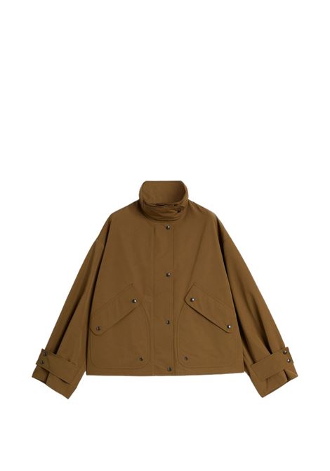 Tobacco-colored cotton-nylon jacket ASPESI | N607-753250226
