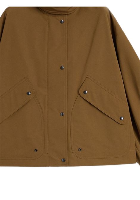 Tobacco-colored cotton-nylon jacket ASPESI | N607-753250226