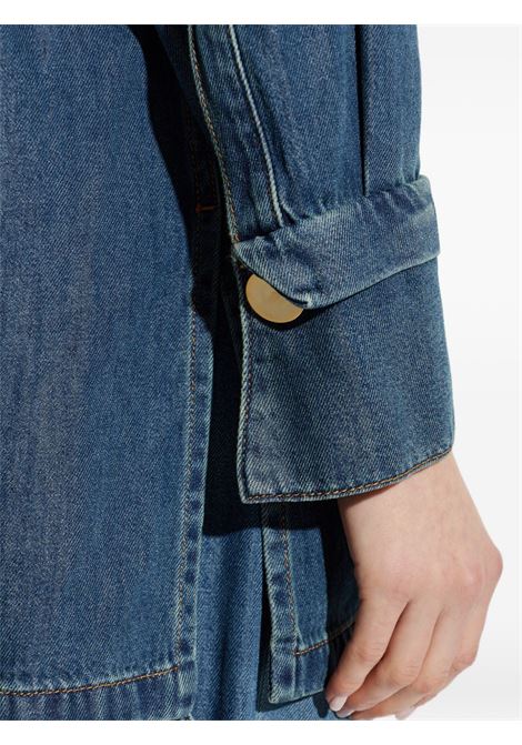 Blue denim overshirt jacket  DARKPARK | WSH08-TBL01W075 JODIEW075