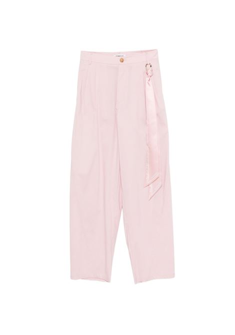 Pink cotton pants DARKPARK | WTR36-FAC134 PHEBE0030