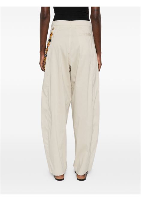 Beige cotton pants DARKPARK | WTR36-FAC134 PHEBE0085