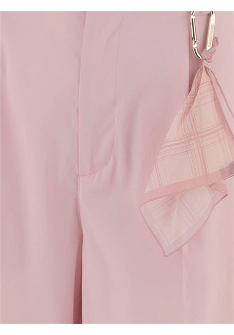 Pink Cotton Bermuda Shorts DARKPARK | WTR45-FAC134 DANIELLE0030