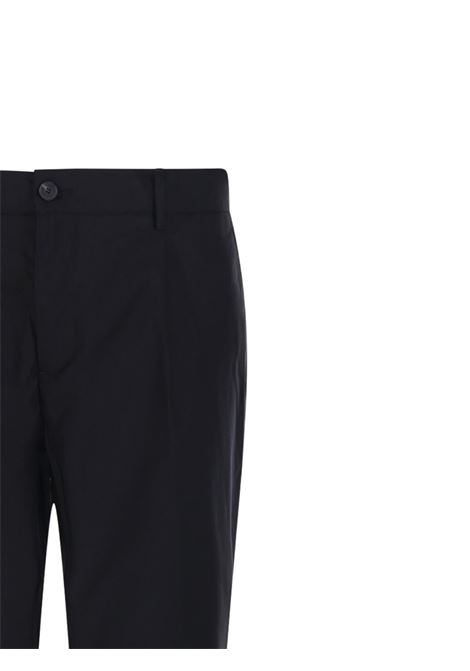 Pantalone lino nero ENTRE AMIS | P26JAP5/RENO/21482007