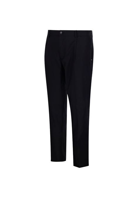Pantalone lino nero ENTRE AMIS | P26JAP5/RENO/21482007