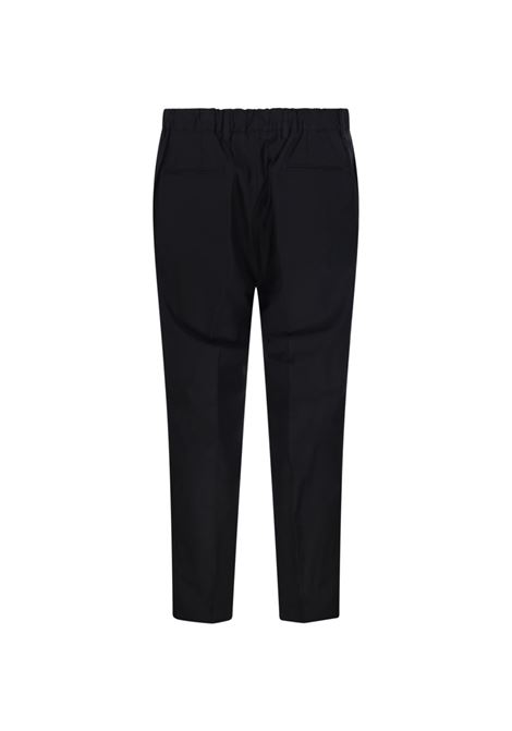 Pantalone lino nero ENTRE AMIS | P26JAP5/RENO/21482007