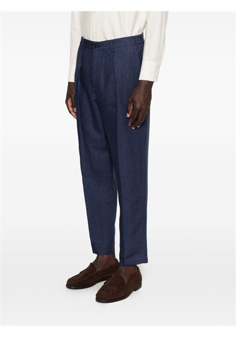 Monet Blue Pleated Pants ENTRE AMIS | P26MONET/24354016