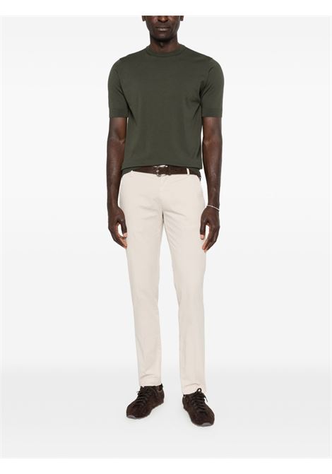 Green cotton T-shirt FILIPPO DE LAURENTIIS | GC1MC-CR14R570