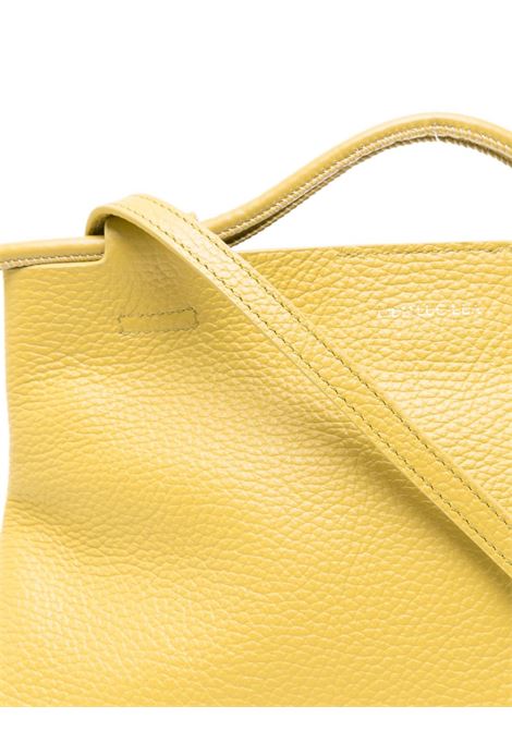 Dumbo SM Bag with Knotted Handles in Lime Green LIDIA LUCILLA | DUMBO SM-LL26SB009P010295