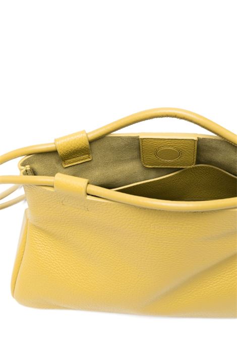 Dumbo SM Bag with Knotted Handles in Lime Green LIDIA LUCILLA | DUMBO SM-LL26SB009P010295