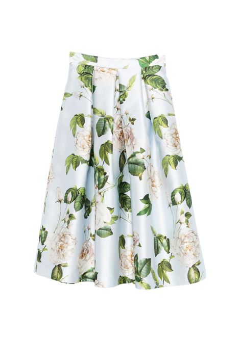 Gonna azzurro cielo a campana LUNATICA | LUNA K ROSESAZUR