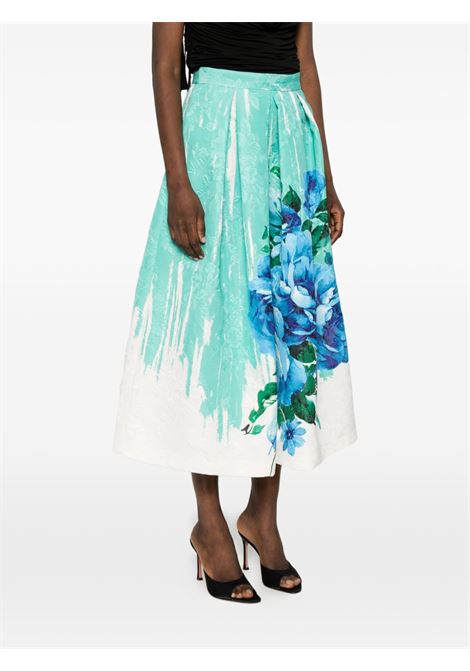 Gonna blu a campana LUNATICA | LUNA T BOUQUETBLU