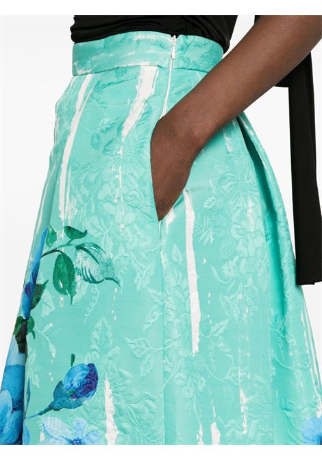 Gonna blu a campana LUNATICA | LUNA T BOUQUETBLU