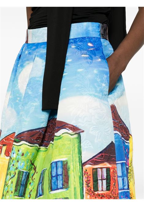 Gonna blu a campana LUNATICA | LUNA T BURANOMULTI