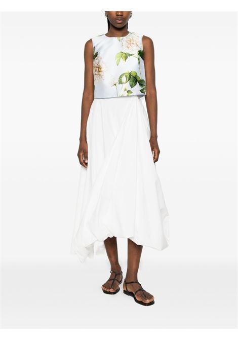 Top in raso azzurro LUNATICA | TOP SHORT K ROSESAZUR