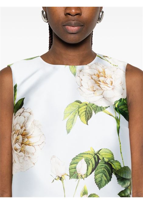 Top in raso azzurro LUNATICA | TOP SHORT K ROSESAZUR