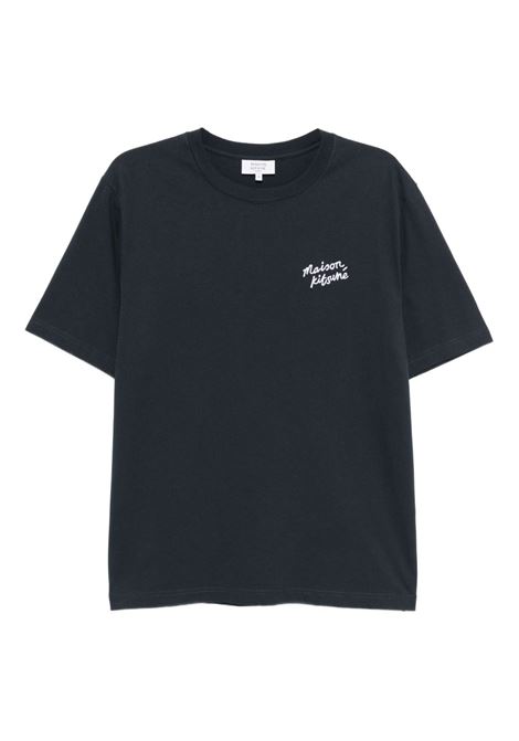 Blue cotton T-shirt MAISON KITSUNE | MM00126KJ70250414