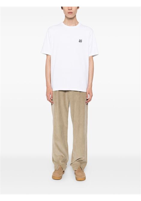 White cotton T-shirt MAISON KITSUNE | PM00108KJ7025P100