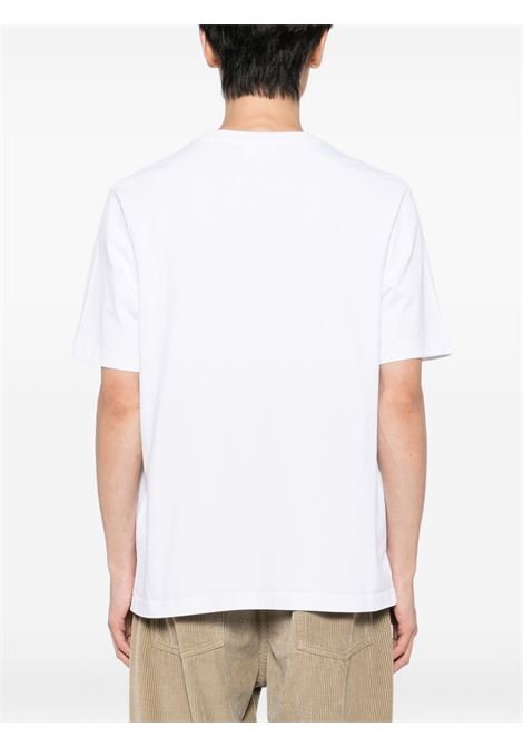 White cotton T-shirt MAISON KITSUNE | PM00108KJ7025P100