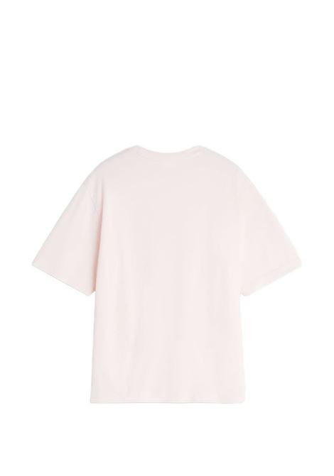 Powder Pink Cotton T-Shirt MAISON KITSUNE | PM00109KJ01190448