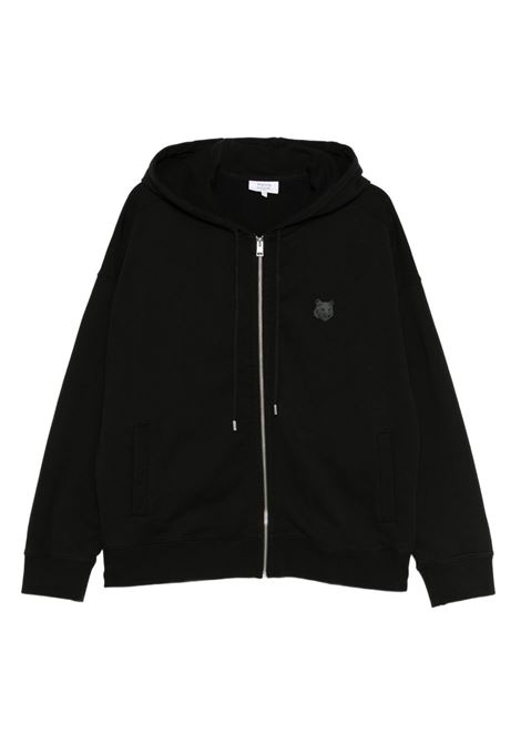 Felpa cotone nero MAISON KITSUNE | PM02138KM0340P199