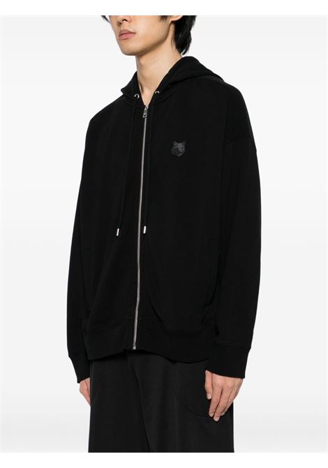 Felpa cotone nero MAISON KITSUNE | PM02138KM0340P199