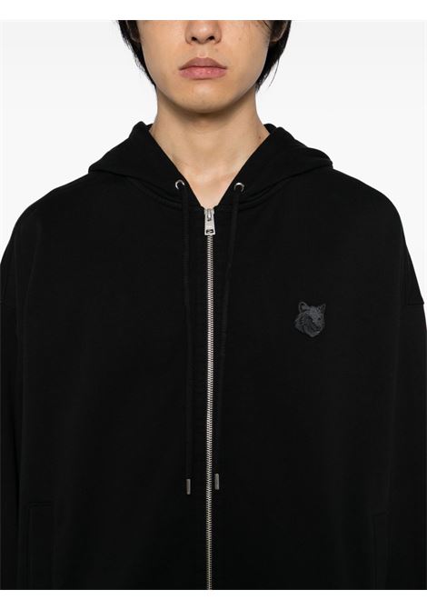 Felpa cotone nero MAISON KITSUNE | PM02138KM0340P199