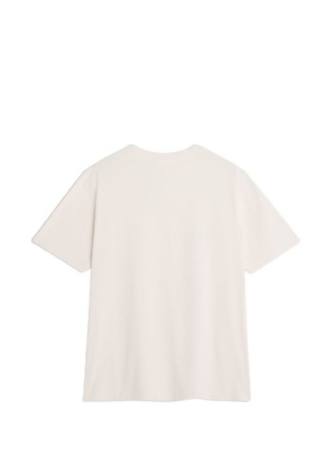 Ivory cotton T-shirt MAISON KITSUNE | QM00100KJ70250063