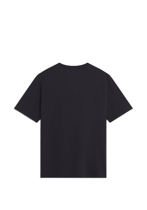 Black cotton T-shirt MAISON KITSUNE | QM00100KJ7025P199