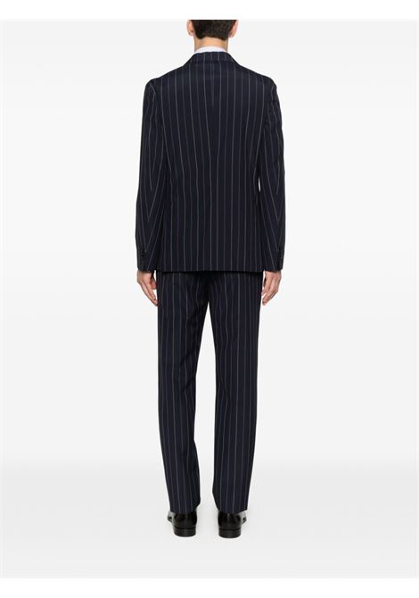Dark blue pinstripe suit MANUEL RITZ | 4032A3748-26312989