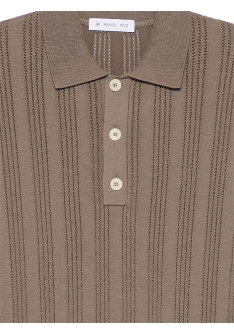 Polo marrone MANUEL RITZ | 4032M505-26331129